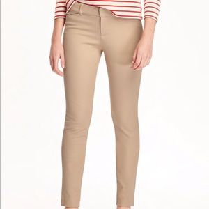 Old Navy Pixie Dress Pants Tan Khaki Stretch